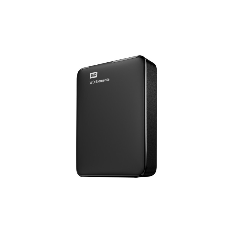 WD Elements Portable 2 TB, Externe Festplatte(schwarz, Micro-USB-B 3.2 Gen 1 (5 Gbit/s))