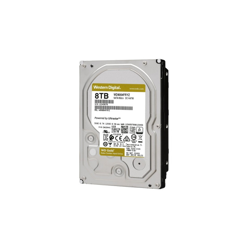 WD Gold 8 TB, Festplatte(SATA 6 Gb/s, 3,5