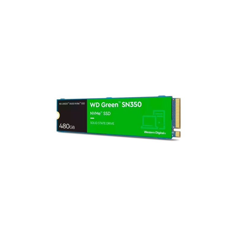 WD Green SN350 480 GB, SSD(PCIe 3.0 x4, NVMe, M.2 2280)