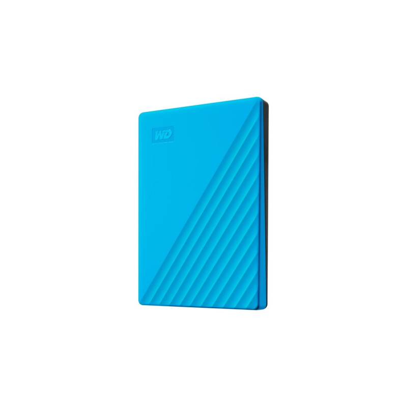 WD My Passport 2 TB, Externe Festplatte(blau/schwarz, Micro-USB-B 3.2 Gen 1)