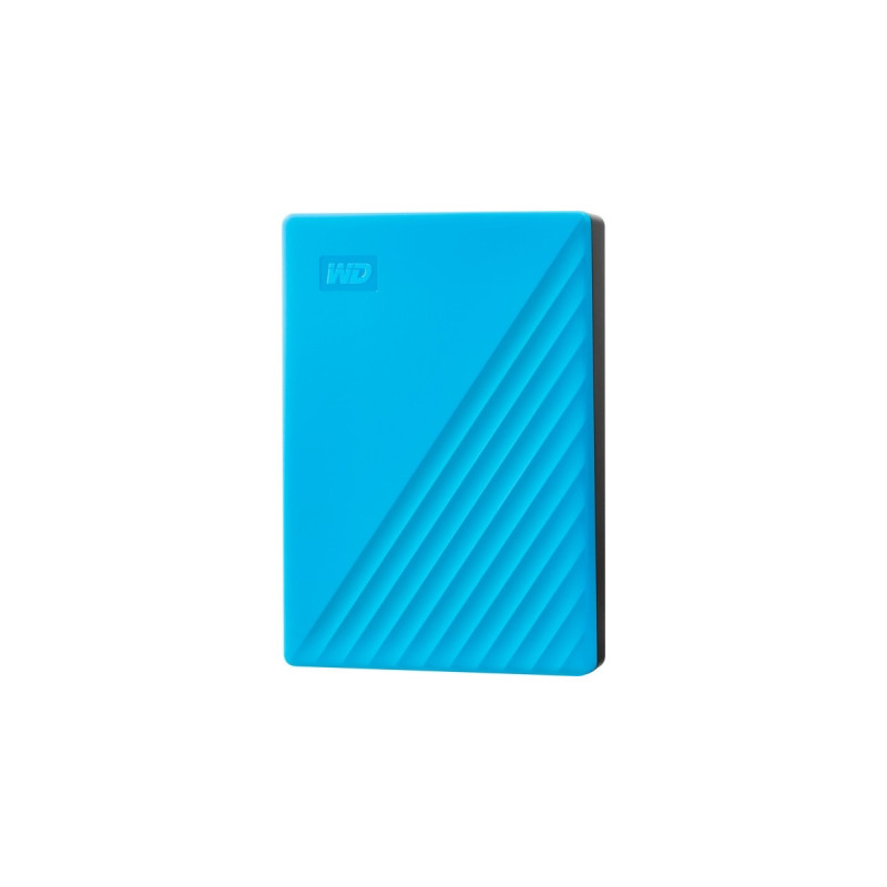 WD My Passport 4 TB, Externe Festplatte(blau, Micro-USB-B 3.2 Gen 1)