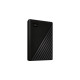 WD My Passport 4 TB, Externe Festplatte(schwarz, Micro-USB-B 3.2 Gen 1)