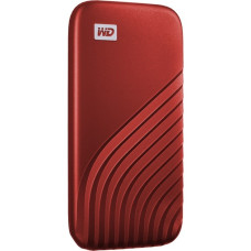 WD My Passport SSD 1 TB, Externe SSD(rot, USB-C 3.2 Gen 2 (10 Gbit/s))