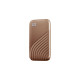 WD My Passport SSD 1 TB, Externe SSD(gold, USB-C 3.2 Gen 2 (10 Gbit/s))