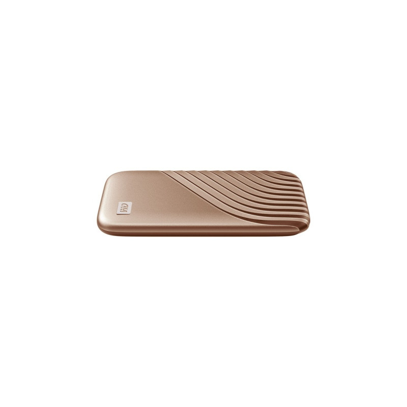 WD My Passport SSD 1 TB, Externe SSD(gold, USB-C 3.2 Gen 2 (10 Gbit/s))