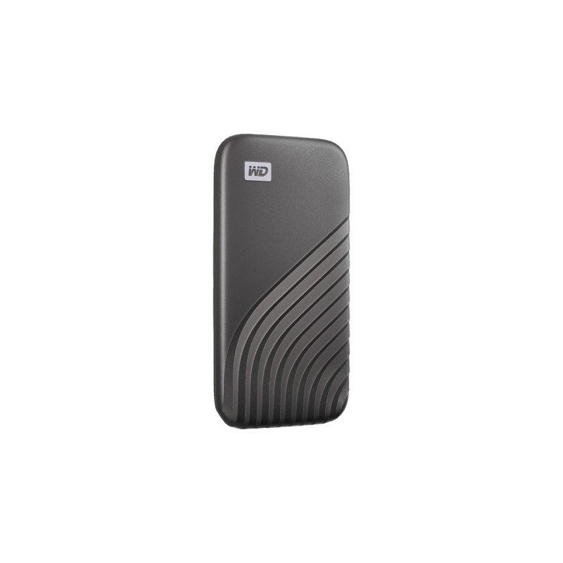 WD My Passport SSD 2 TB, Externe SSD(grau, USB-C 3.2 Gen 2 (10 Gbit/s))