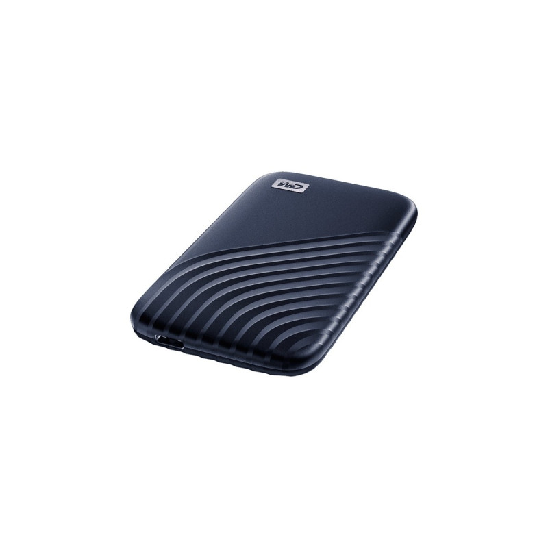 WD My Passport SSD 2 TB, Externe SSD(blau, USB-C 3.2 Gen 2 (10 Gbit/s))