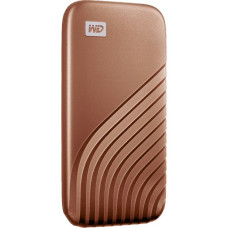 WD My Passport SSD 2 TB, Externe SSD(gold, USB-C 3.2 Gen 2 (10 Gbit/s))