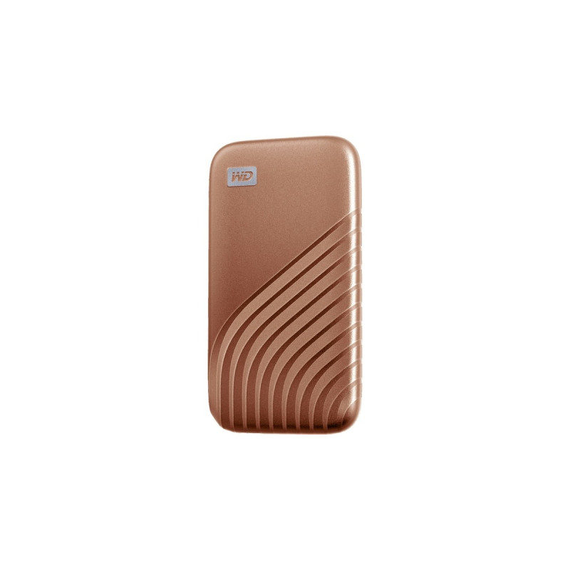 WD My Passport SSD 2 TB, Externe SSD(gold, USB-C 3.2 Gen 2 (10 Gbit/s))