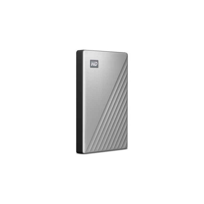WD My Passport Ultra 2 TB, Externe Festplatte(silber/schwarz, USB-C 3.2 Gen 1)