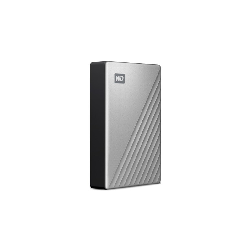 WD My Passport Ultra 4 TB, Externe Festplatte(silber/schwarz, USB-C 3.2 Gen 1)
