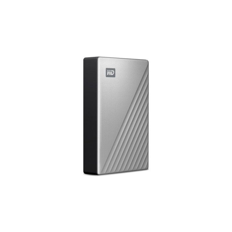 WD My Passport Ultra for Mac 5 TB, Externe Festplatte(silber/schwarz, USB-C 3.2 Gen 1)