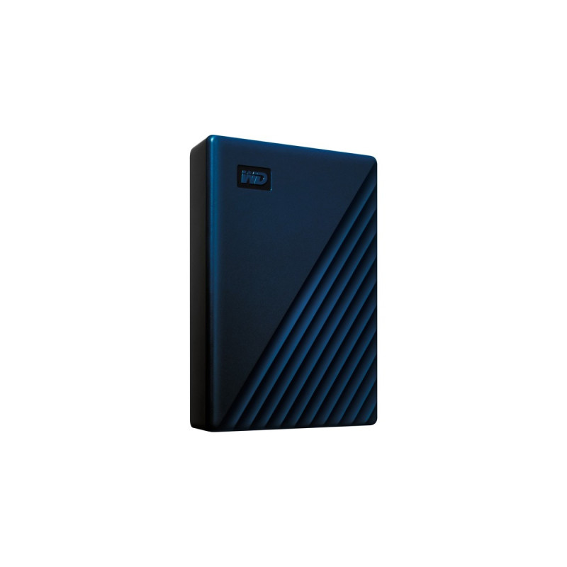 WD My Passport for Mac 5 TB, Externe Festplatte(blau/schwarz, Micro-USB-B 3.2 Gen 1)