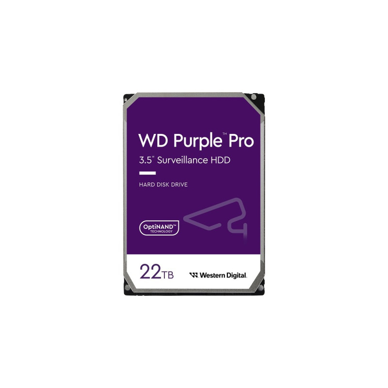 WD Purple Pro 22TB, Festplatte(SATA 6 Gb/s, 3,5