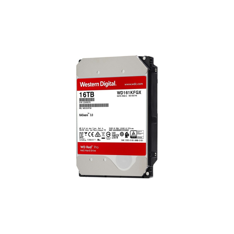 WD Red Pro 16 TB, Festplatte(SATA 6 Gb/s, 3,5