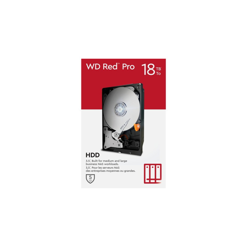 WD Red Pro 18 TB, Festplatte(SATA 6 Gb/s, 3,5