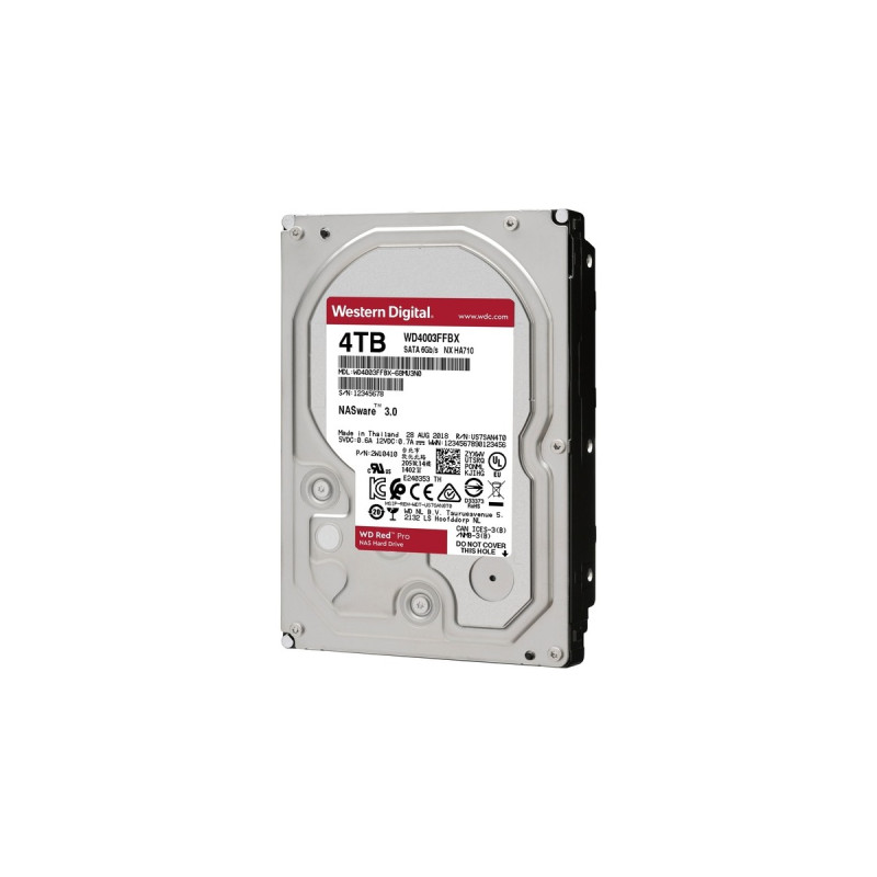 WD Red Pro NAS-Festplatte 4 TB(SATA 6 Gb/s, 3,5