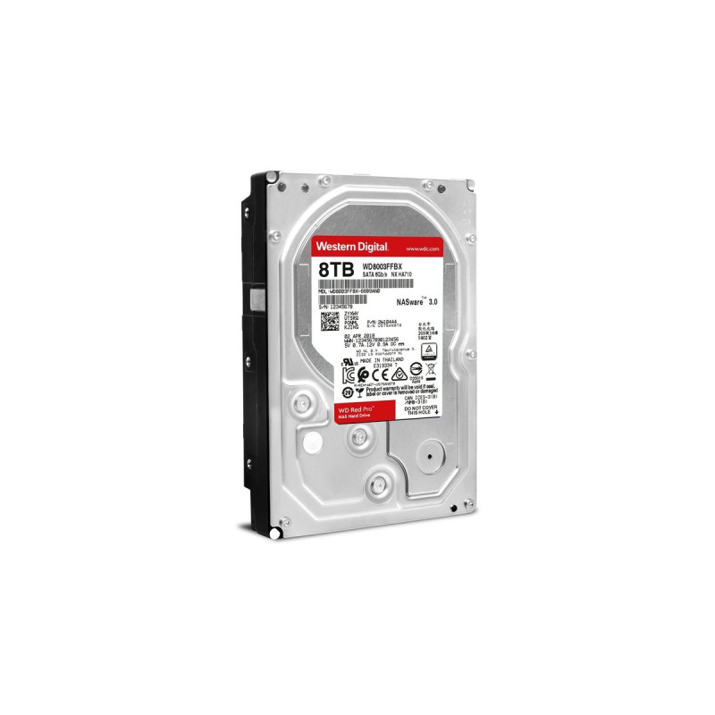 WD Red Pro NAS-Festplatte 8 TB(SATA 6 Gb/s, 3,5