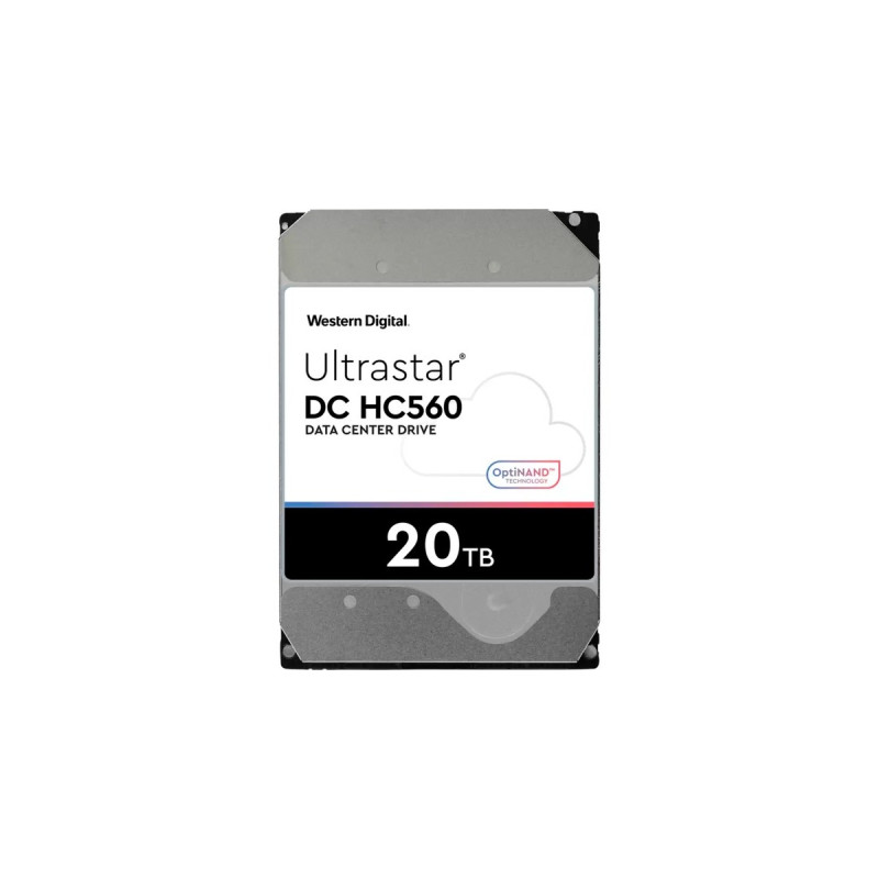 WD Ultrastar DC HC560 20 TB, Festplatte(SATA 6 Gb/s, 3,5