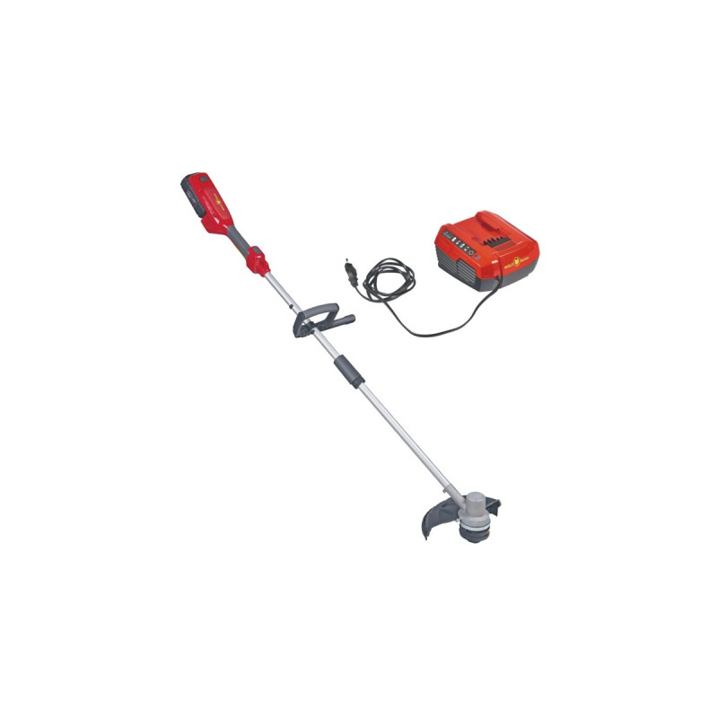 WOLF-Garten Akku-Freischneider LYCOS 40/230 BC, Motorsense(rot/grau, Li-Ion Akku 2,5Ah)