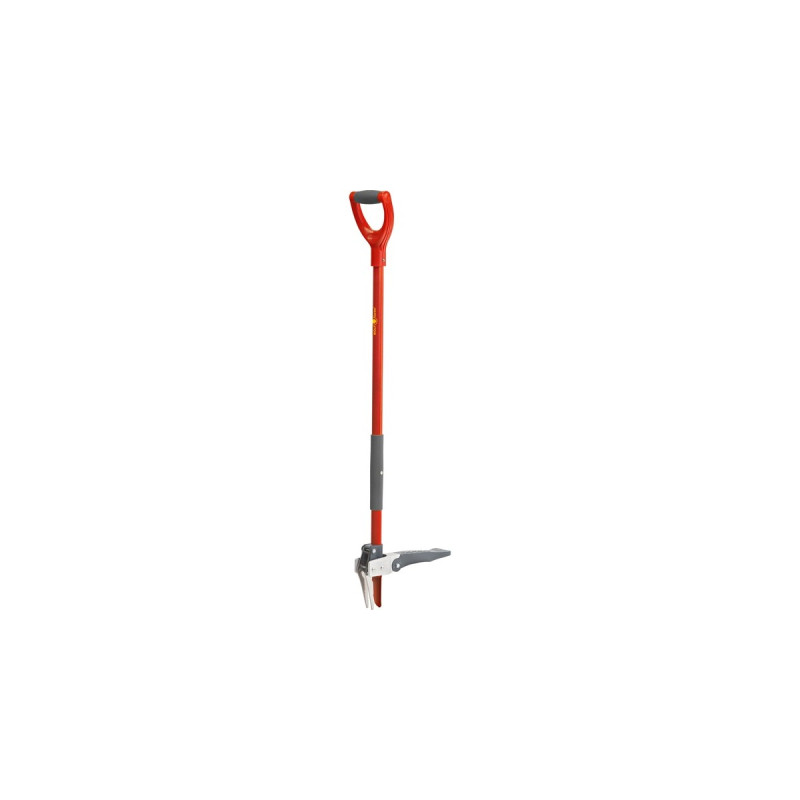 WOLF-Garten Automatik-Unkrautstecher IW-A(rot/grau, 110cm)