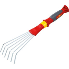 WOLF-Garten Fächerbesen LD-2K, Rechen(rot/gelb, 11,5cm)