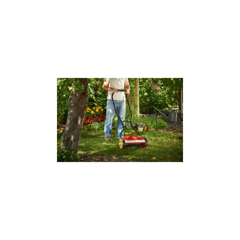 WOLF-Garten Handspindelmäher TT 380 DL(rot/schwarz, 38cm)