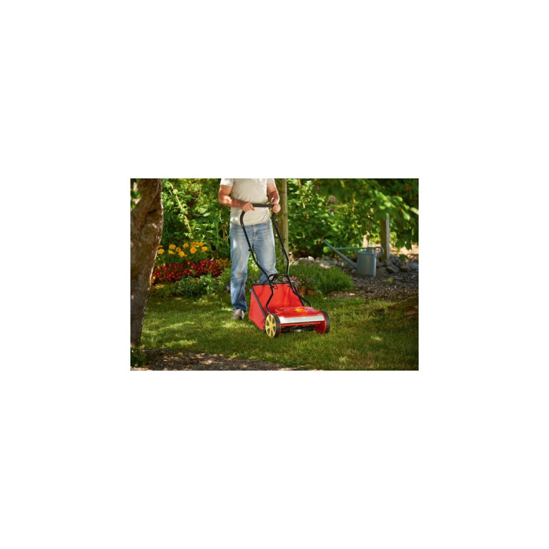WOLF-Garten Handspindelmäher TT 380 DL(rot/schwarz, 38cm)