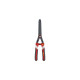 WOLF-Garten Heckenschere HS-WP, mit Wellenschliff(rot/grau, Alu-Griffe)
