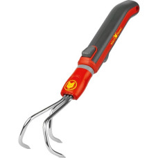 WOLF-Garten Kleingrubber mit Stiel LA-M /ZM 015, Handgrubber(rot/gelb, 7cm)