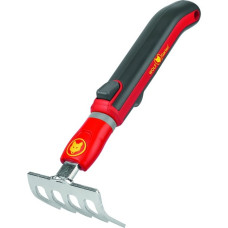 WOLF-Garten Kleinkremmer LJ-M /ZM 015, multi-star, Handrechen(rot/gelb, 8cm, mit Kurzstiel ZM 015)