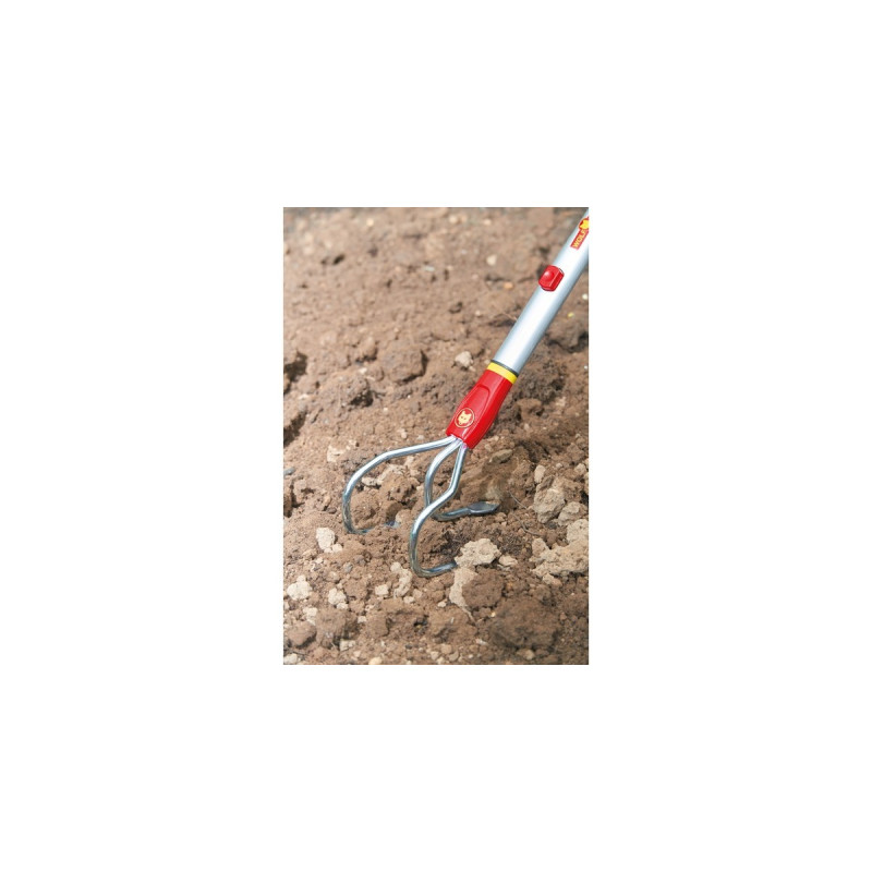 WOLF-Garten Krümmer BE-M, multi-star, Handgrubber(rot/gelb, 11cm)