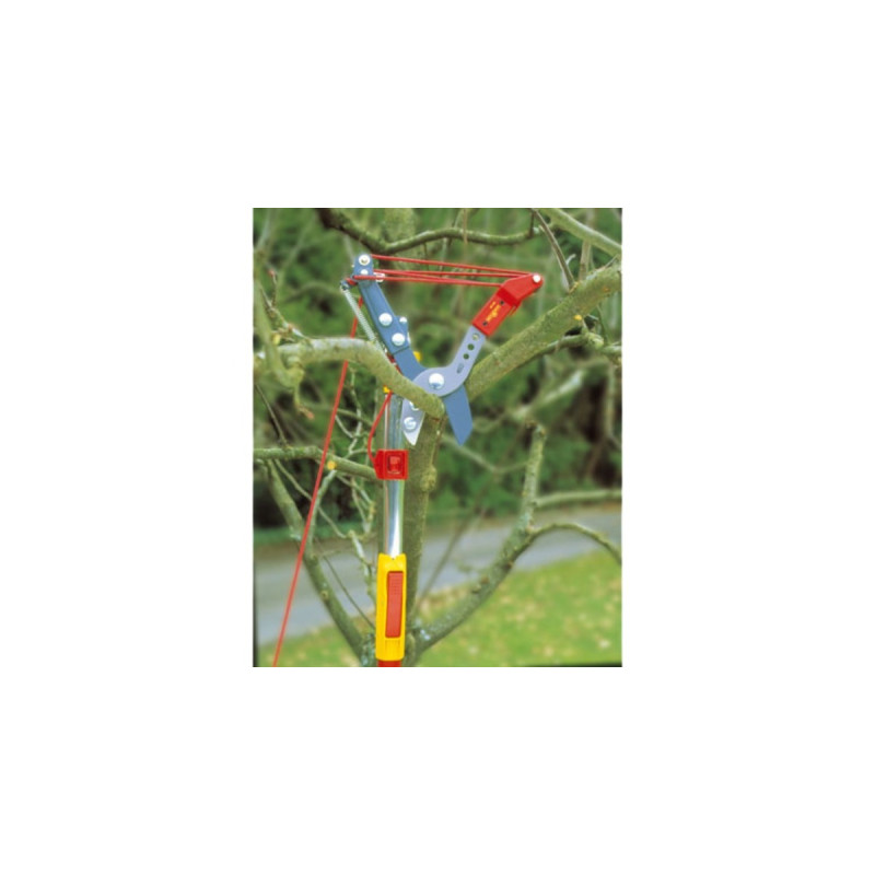 WOLF-Garten Profi-Baumschere RC-VM Amboss, multi-star(rot, Vario-Stiel)