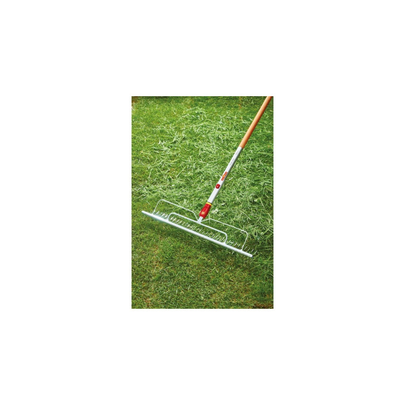 WOLF-Garten Rasenrechen UH-M 60, multi-star(rot/gelb, 58cm)