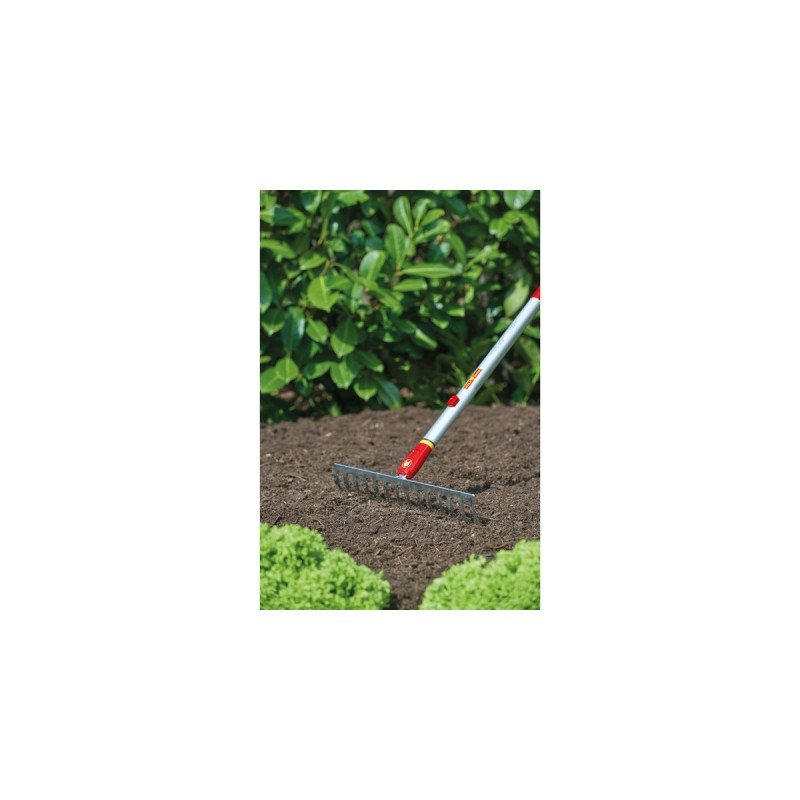 WOLF-Garten Rechen DR-M35, multi-star(rot/gelb, 35cm)