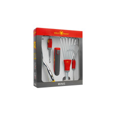 WOLF-Garten multi-star Mini-Set P 262, 5-teilig, Garten-Set(rot/grau)