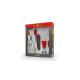 WOLF-Garten multi-star Mini-Set P 262, 5-teilig, Garten-Set(rot/grau)