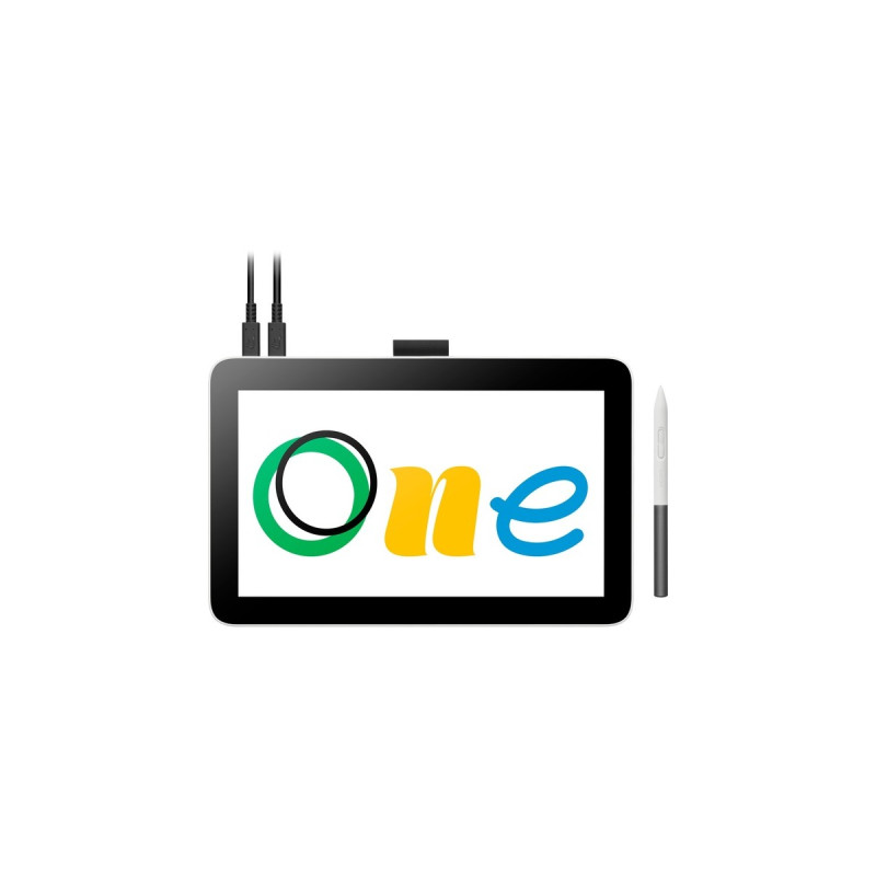 Wacom One 12, Grafiktablett(schwarz, inkl. Stift)