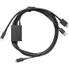 Wacom One 3 in 1 Kabel, 2 Meter(schwarz, für Wacom One 12 / One 13 touch)