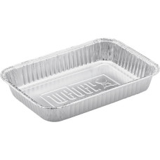 Weber Alu-Tropf­scha­len 6415, klein, 10 Stück, Tropfschale(für Q, Spi­rit, Ge­ne­sis und Genesis II 2 und 3 Brenner )