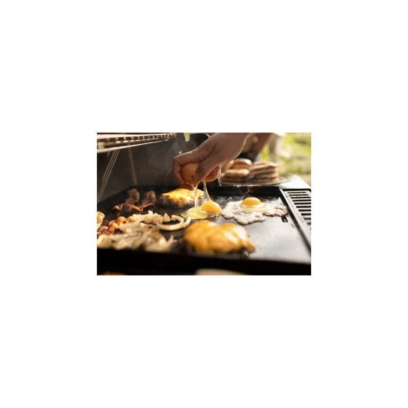 Weber CRAFTED Grillplatte / Plancha 7682(schwarz, Gusseisen)