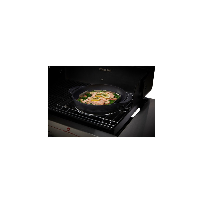 Weber CRAFTED Wok & Dampfgarer 7607(schwarz/edelstahl)