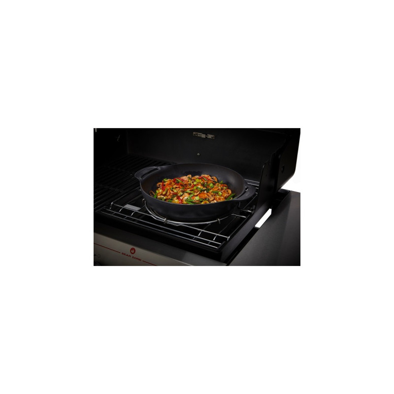 Weber CRAFTED Wok & Dampfgarer 7607(schwarz/edelstahl)