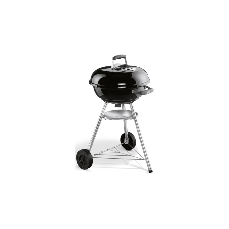 Weber Compact Kettle Ø 47cm, Holzkohlegrill(schwarz)