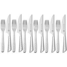 Weber Deluxe Steakbesteck-Set 17845(edelstahl, 12-teilig)