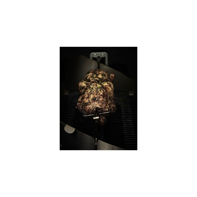 Weber Drehspieß 17560 für Q 100/ Q 1000, Grillspieß(edelstahl)