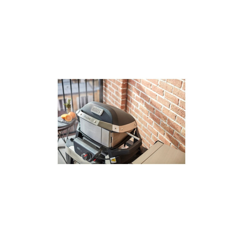 Weber Drehspieß 7660 für Pulse 1000 / 2000, Grillspieß(edelstahl, mit Motor)