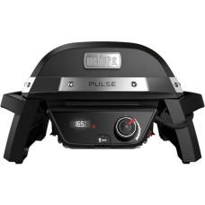Weber Elektrogrill Pulse 1000(schwarz/silber, 1.800 Watt)