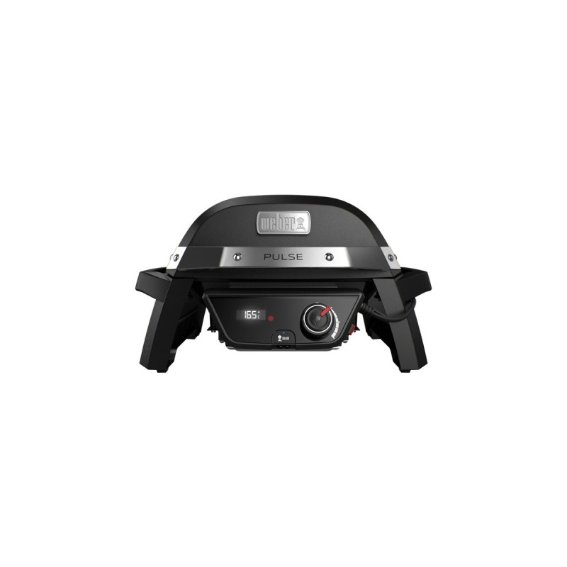 Weber Elektrogrill Pulse 1000(schwarz/silber, 1.800 Watt)