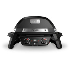 Weber Elektrogrill Pulse 2000(schwarz/silber, 2.200 Watt)